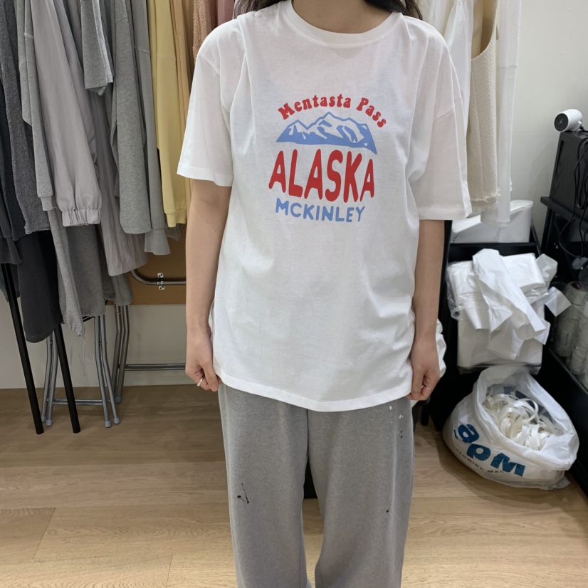 SPAGHETTI韓國直郵女裝新品熱賣推薦休閑人氣職業時尚T恤spaghettiT恤圖色3