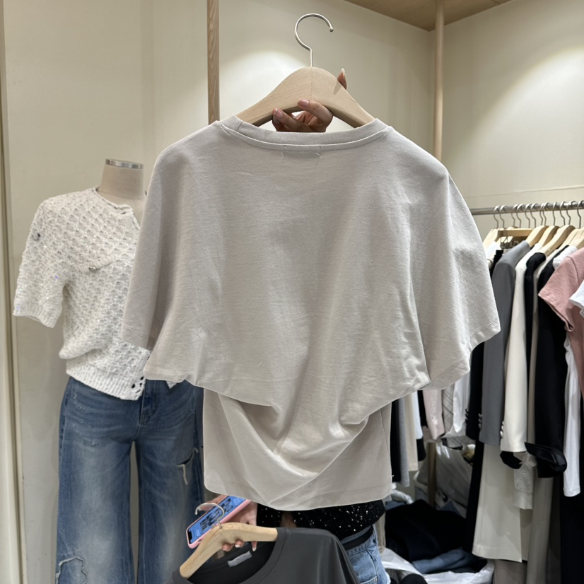 VINTAGE VIBE韓國東大門直郵女裝新款推薦休閑人氣職業T恤VINTAGE VIBET恤