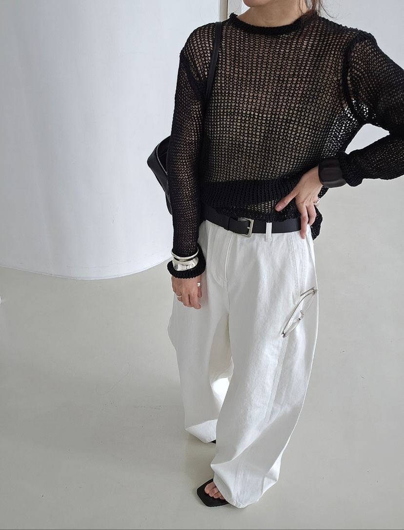 J SHOP韓國直郵實拍女士新款休閑時尚熱賣職業推薦針織衫J_SHOP針織衫