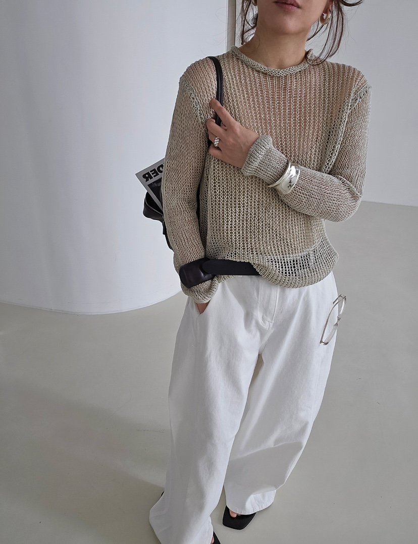 J SHOP韓國直郵實拍女士新款休閑時尚熱賣職業推薦針織衫J_SHOP針織衫