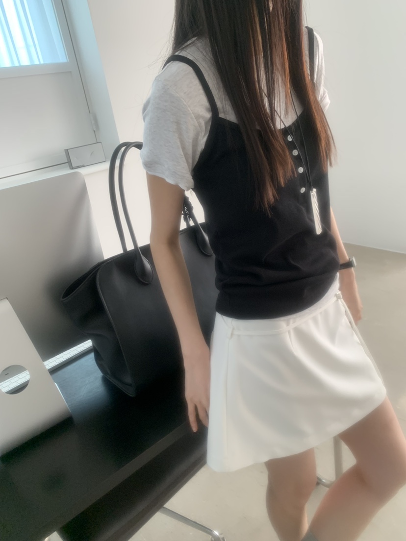 TRUE韓國東大門代購女裝新款職業休閑推薦時尚人氣吊帶背心TRUE吊帶/背心