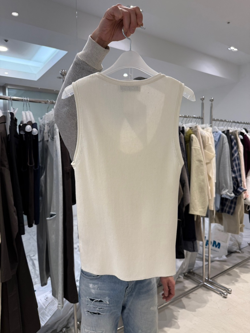 THE BRUNCH韓國直郵實拍女士新款推薦職業時尚吊帶背心羅紋THE BRUNCH吊帶/背心