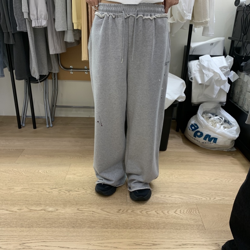 SPAGHETTI韓國直郵實拍女士新品熱賣時尚推薦26春夏休閑褲spaghetti休閑褲圖色1