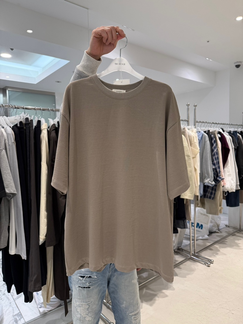 THE BRUNCH韓國代購女裝新款職業休閑時尚熱賣26春夏T恤THE BRUNCHT恤圖色2