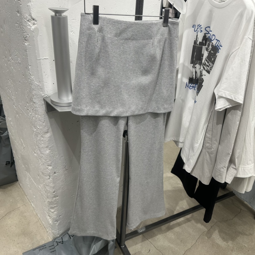 HELVETICA韓國代購女士新款休閑推薦時尚人氣職業26春夏裙褲HELVETICA裙褲