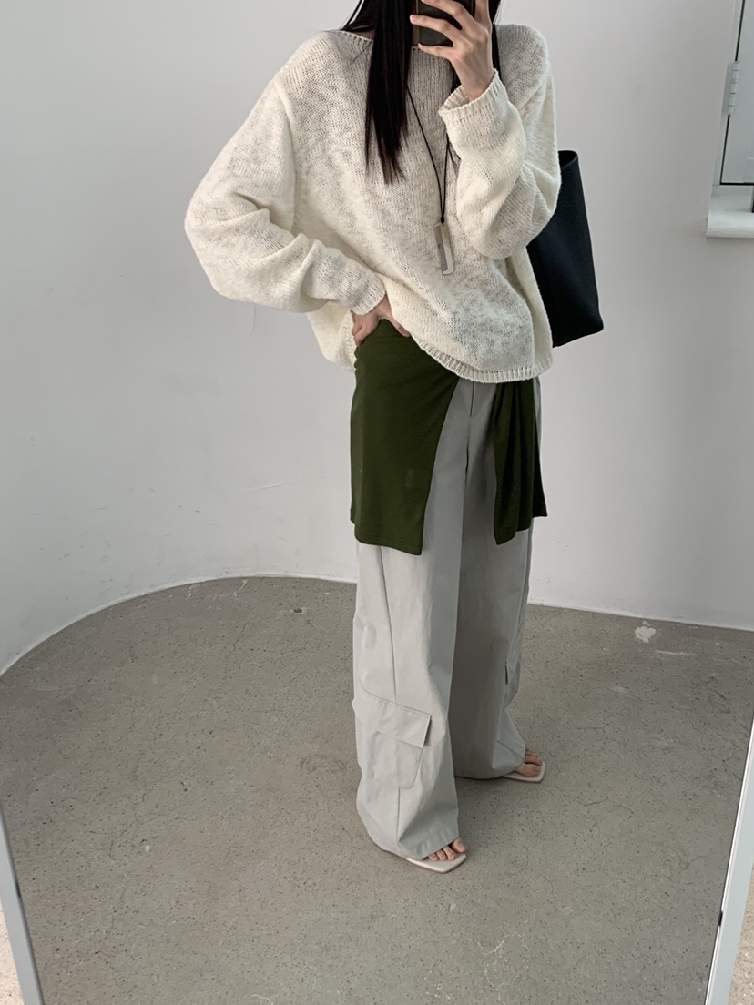 TRUE韓國東大門代購女裝新品休閑熱賣26春夏人氣時尚休閑褲TRUE休閑褲