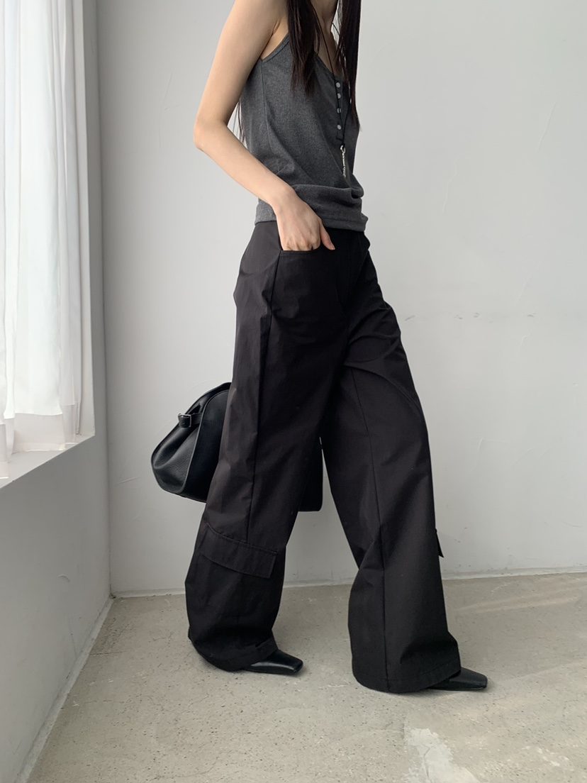 TRUE韓國東大門代購女裝新品休閑熱賣26春夏人氣時尚休閑褲TRUE休閑褲