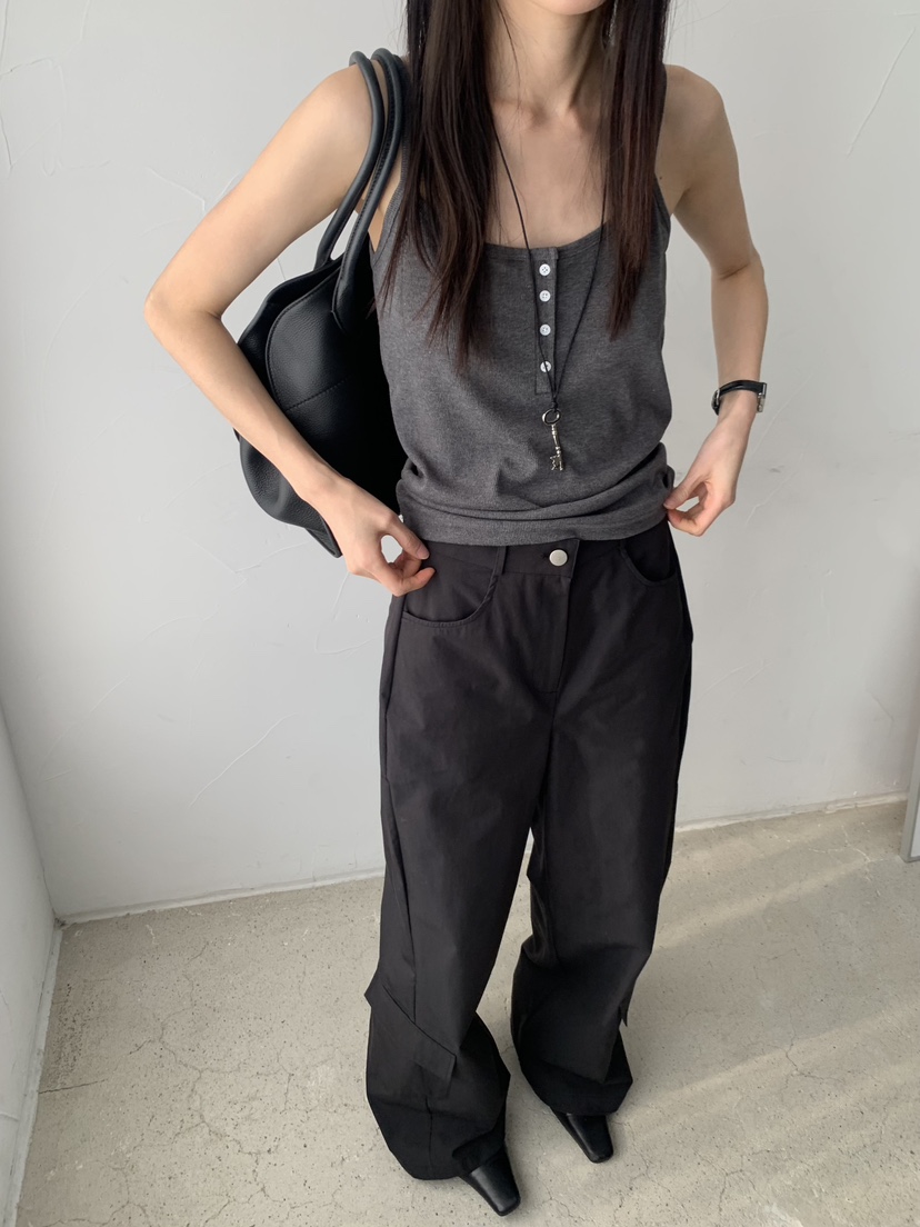 TRUE韓國東大門代購女裝新品休閑熱賣26春夏人氣時尚休閑褲TRUE休閑褲