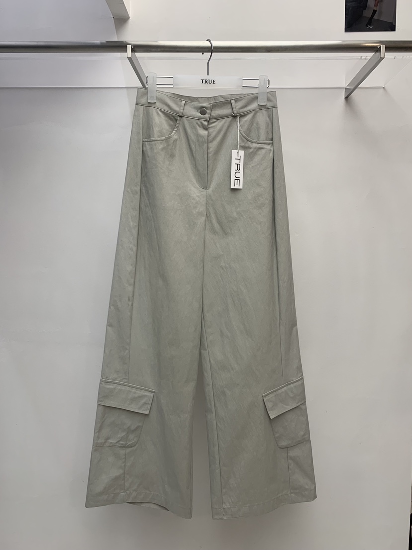 TRUE韓國東大門代購女裝新品休閑熱賣26春夏人氣時尚休閑褲TRUE休閑褲圖色1