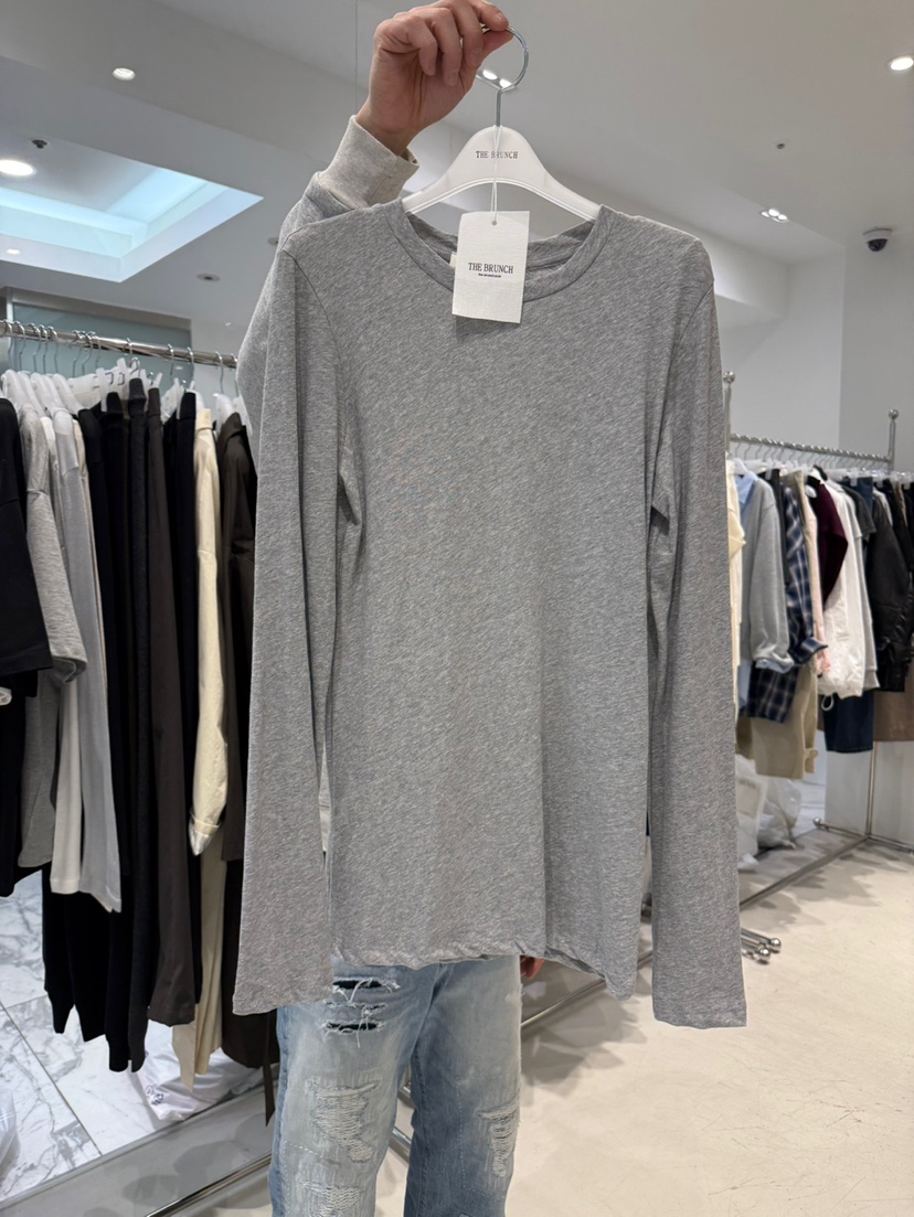 THE BRUNCH韓國直郵實拍女士新品時尚人氣職業26春夏長袖T恤THE BRUNCH長袖T恤圖色2