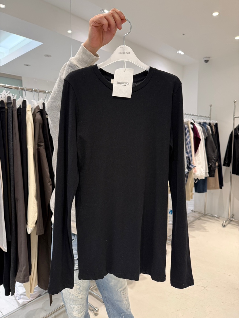 THE BRUNCH韓國直郵實拍女士新品時尚人氣職業26春夏長袖T恤THE BRUNCH長袖T恤圖色3