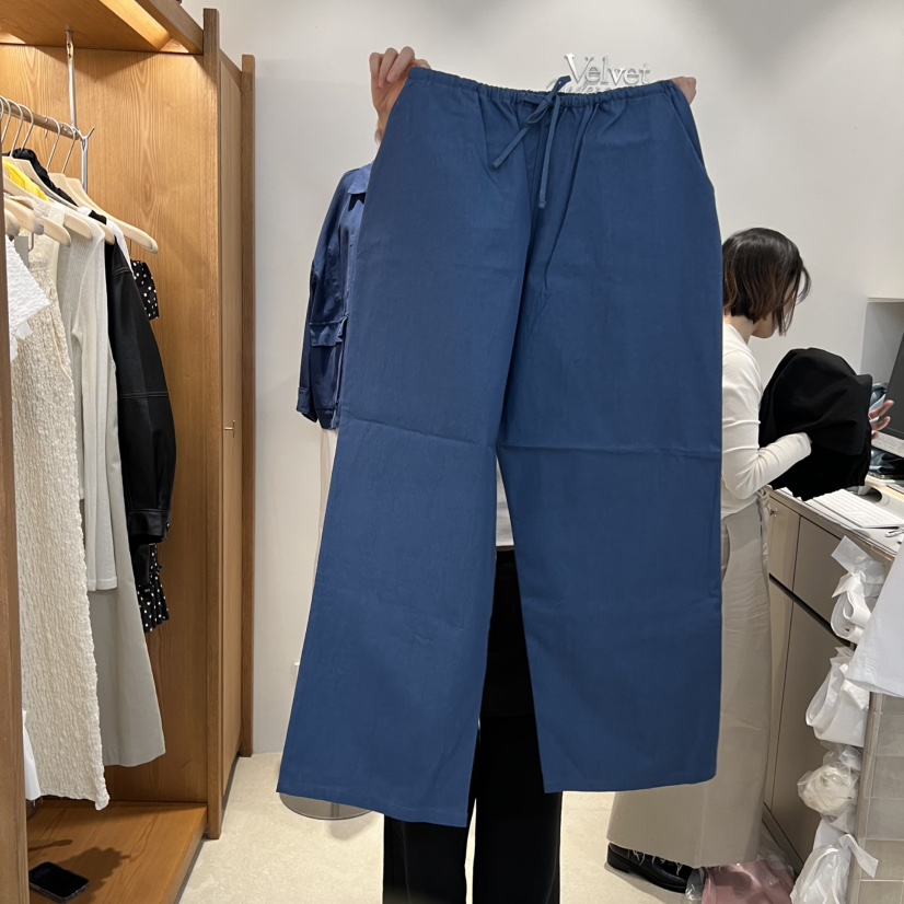 VELVET UNDERGROUND韓國東大門直郵女士新品休閑休閑褲棉VELVET UNDERGROUND休閑褲圖色3