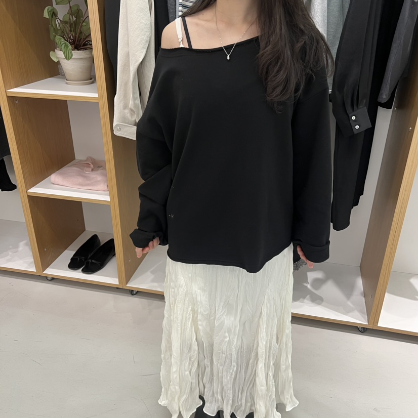 ALOT韓國直郵女裝新款時尚熱賣職業推薦26春夏休閑人氣衛衣A LOT衛衣圖色2