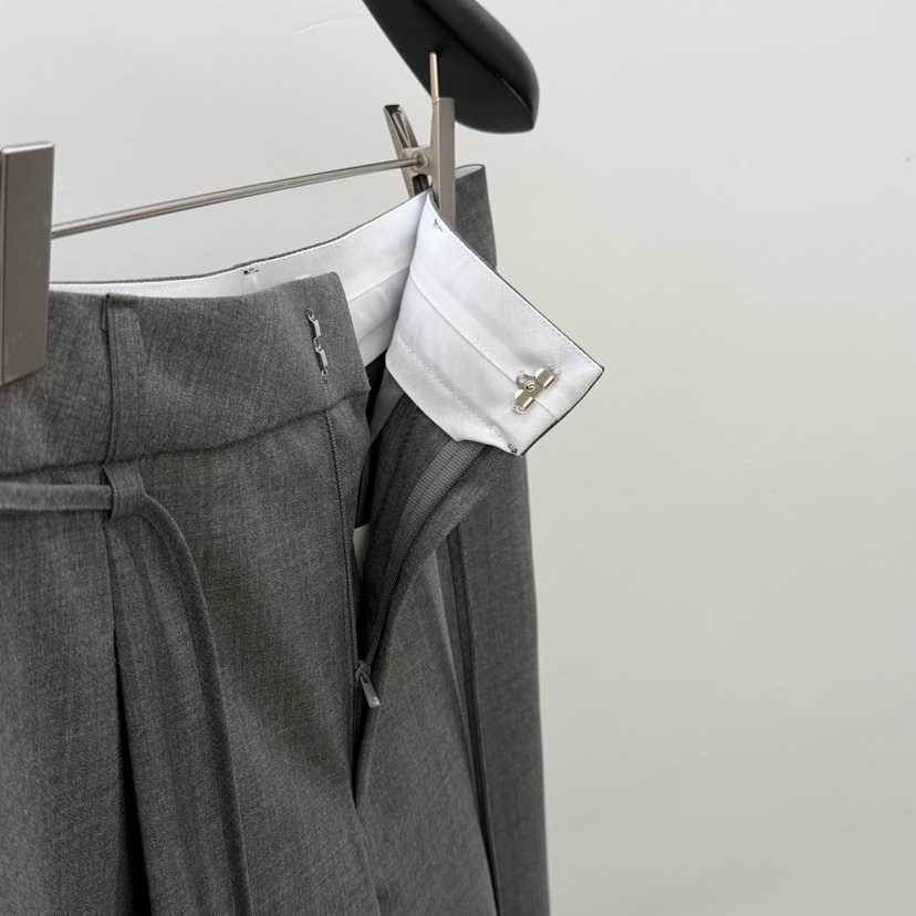 ID韓國代購女裝新款休閑時尚職業人氣推薦休閑褲含腰繩腰帶ID休閑褲