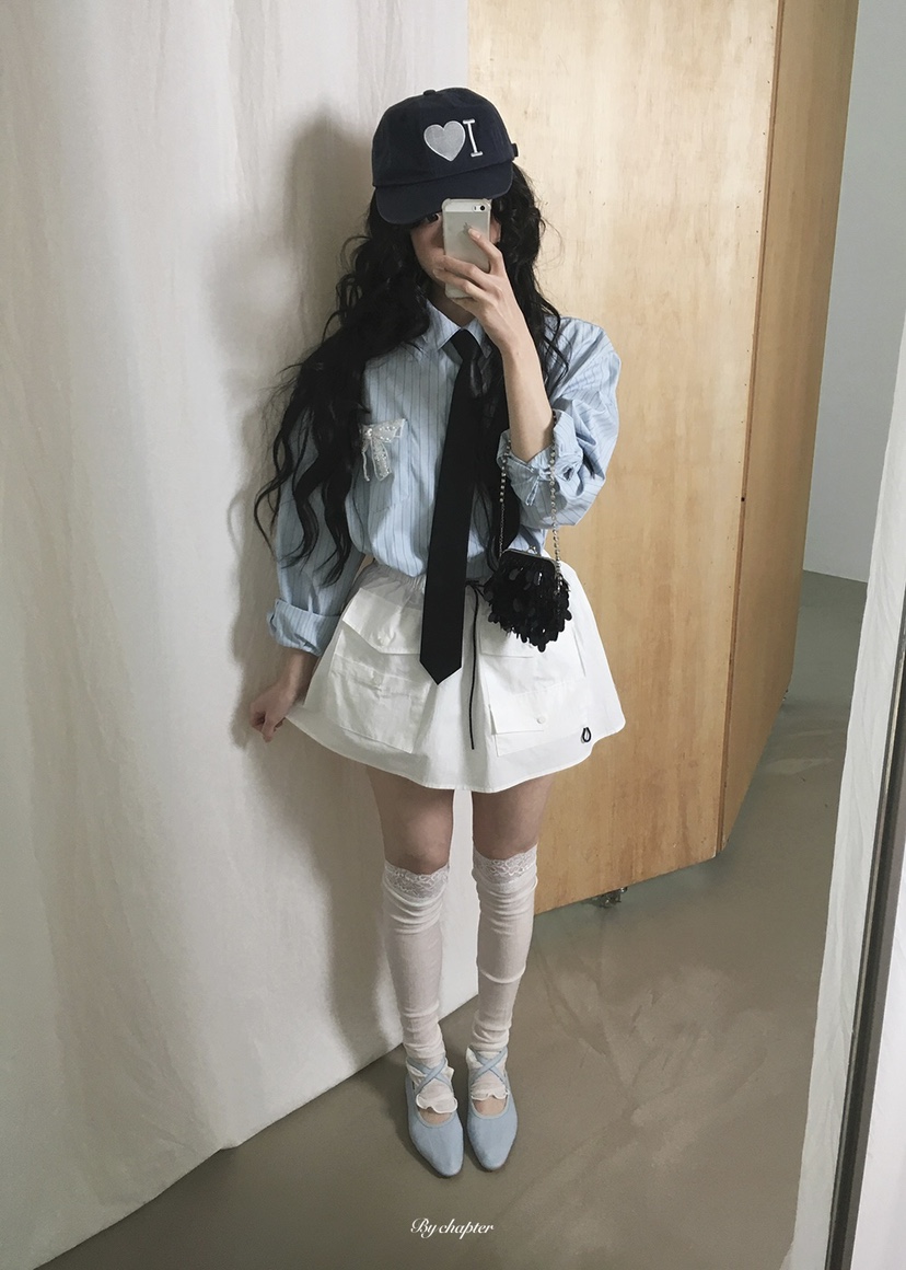 BY CHAPTER韓國直郵女裝新款休閑熱賣時尚26春夏人氣襪子BY Chapter襪子