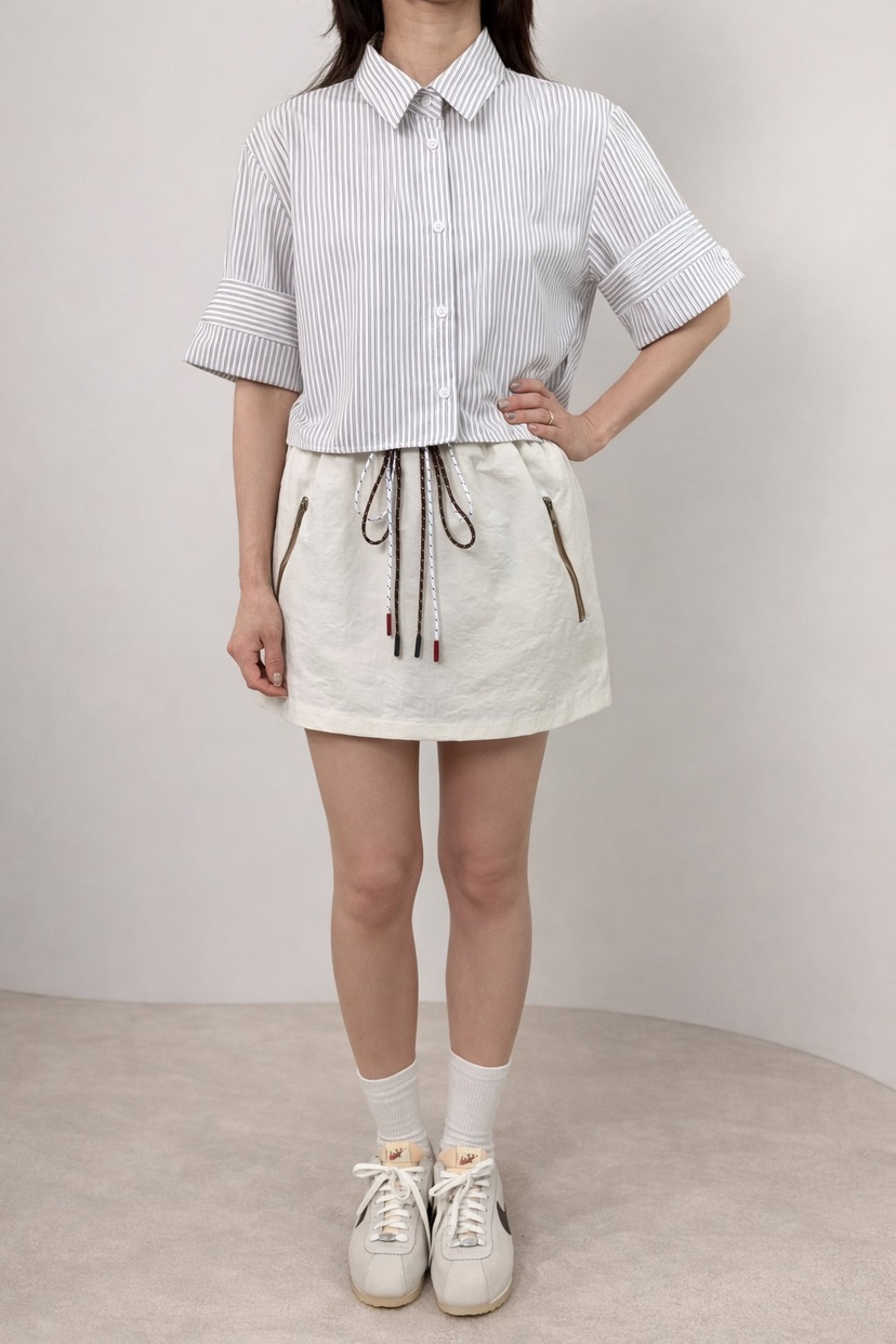 FEFFER韓國東大門直郵女裝新品時尚熱賣推薦26春夏襯衫蕾絲衫FEFFER襯衫/蕾絲衫