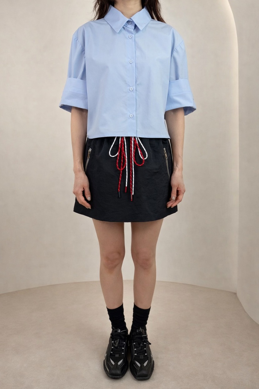 FEFFER韓國東大門直郵女裝新品時尚熱賣推薦26春夏襯衫蕾絲衫FEFFER襯衫/蕾絲衫