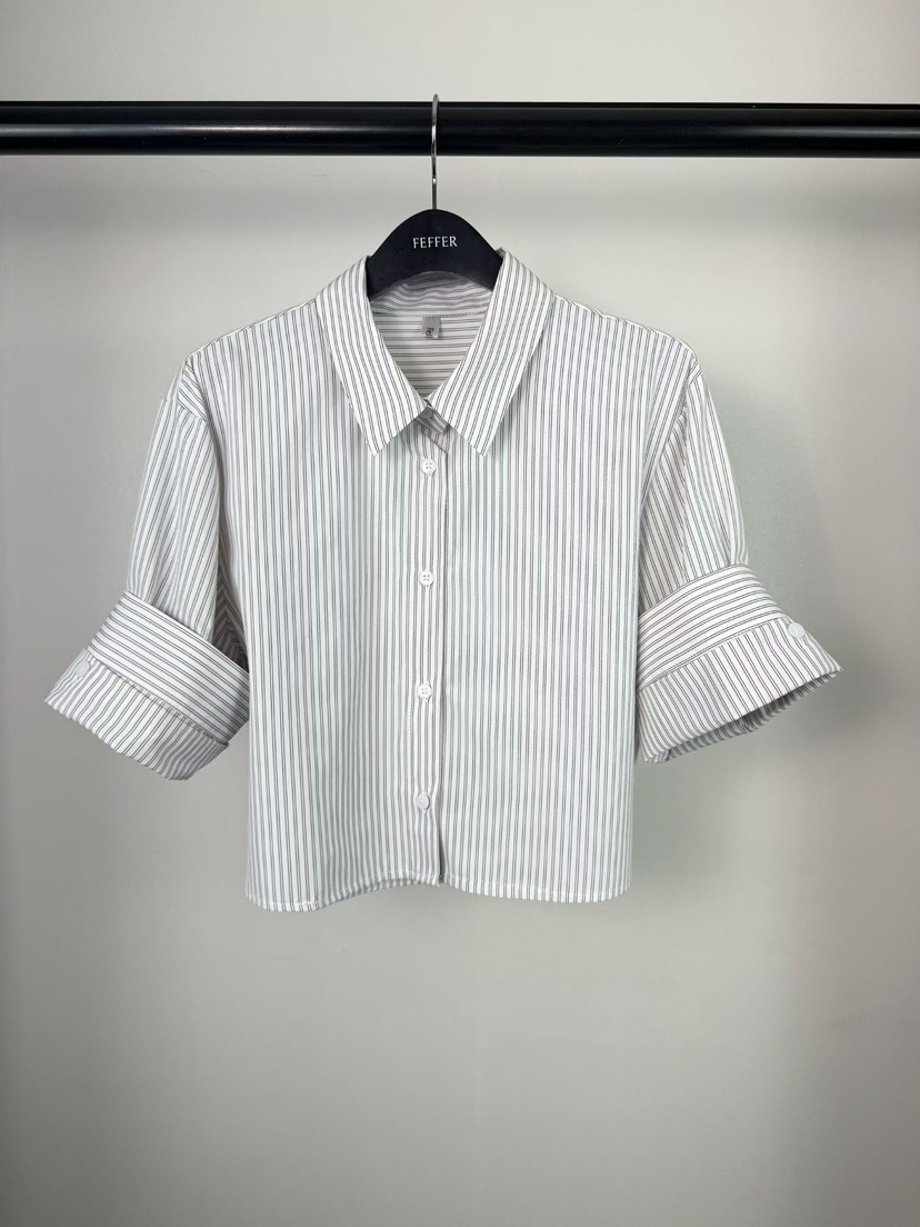 FEFFER韓國東大門直郵女裝新品時尚熱賣推薦26春夏襯衫蕾絲衫FEFFER襯衫/蕾絲衫圖色1