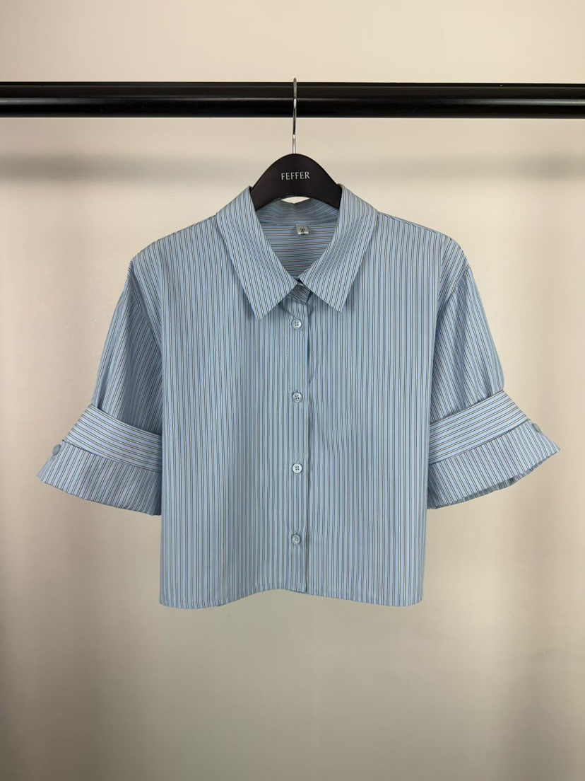 FEFFER韓國東大門直郵女裝新品時尚熱賣推薦26春夏襯衫蕾絲衫FEFFER襯衫/蕾絲衫圖色2