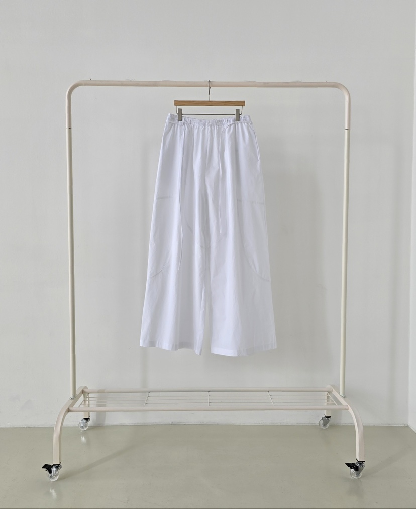 J SHOP韓國直郵女士新款26春夏職業推薦休閑休閑褲含腰繩J_SHOP休閑褲圖色4