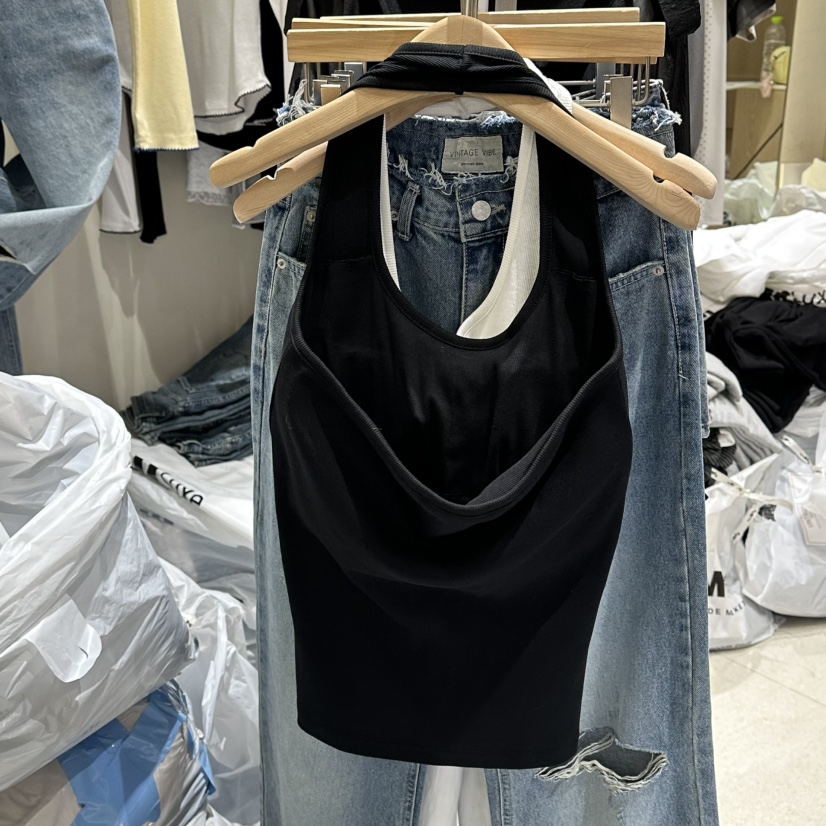 VINTAGE VIBE韓國東大門直郵女士新品26春夏熱賣吊帶背心VINTAGE VIBE吊帶/背心