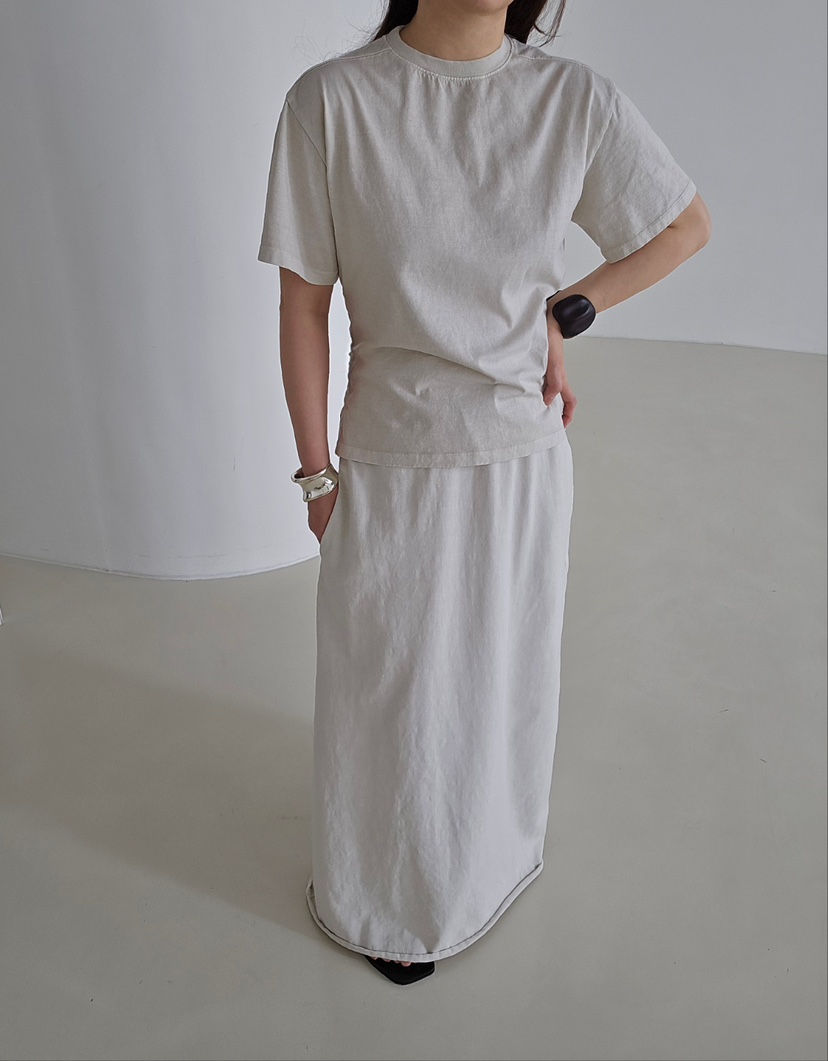 J SHOP韓國直郵實拍女士新品人氣推薦休閑26春夏時尚長裙J_SHOP長裙