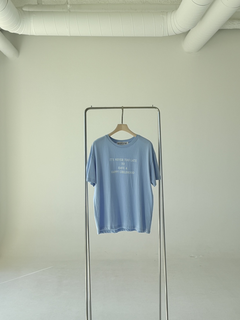 SANTAL韓國直郵女士新款26春夏熱賣人氣推薦職業休閑時尚T恤SANTALT恤圖色3