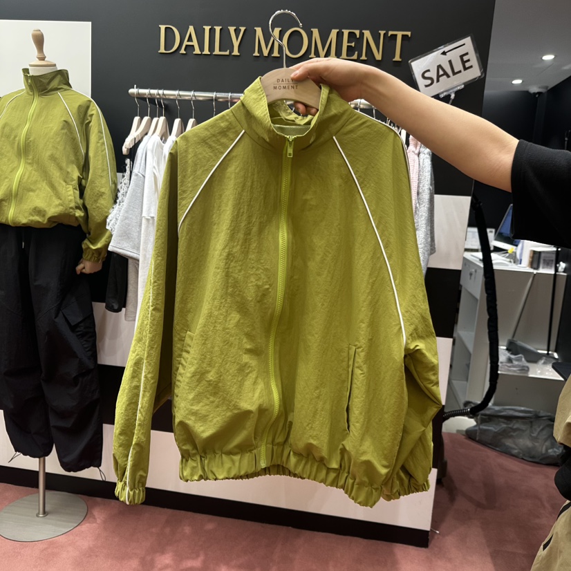DAILY MOMENT韓國代購女士新品推薦26春夏熱賣時尚人氣夾克DAILY MOMENT夾克圖色1