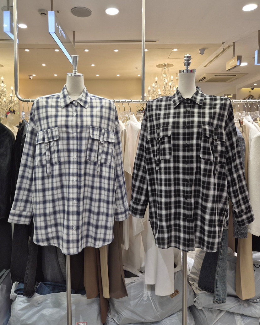 WORK SHOP韓國直郵實拍女士新款休閑熱賣推薦襯衫蕾絲衫Work_shop襯衫/蕾絲衫