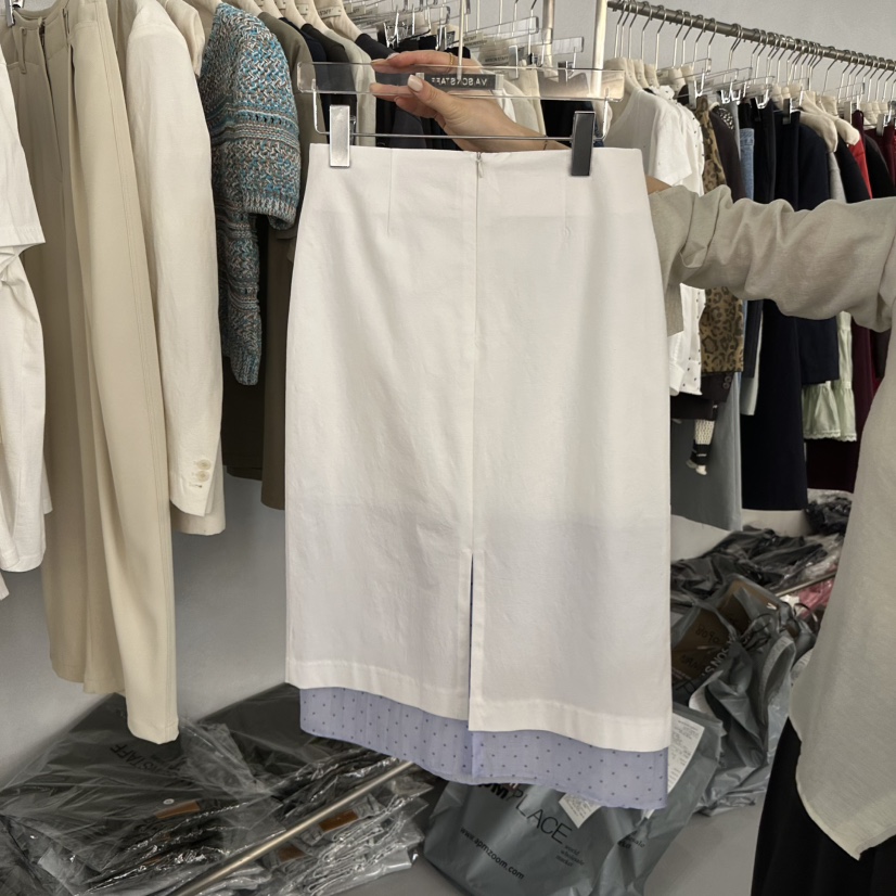 DOUBLE STANDARD/LE SMOKING/MAISONSTAFF韓國直郵女裝新品推薦長裙含飾品MAISONSTAFF長裙