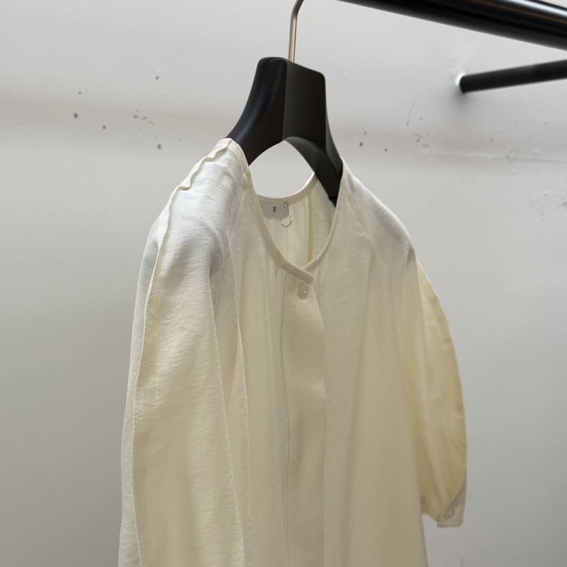 ID韓國東大門代購女裝新品職業26春夏休閑推薦襯衫蕾絲衫ID襯衫/蕾絲衫