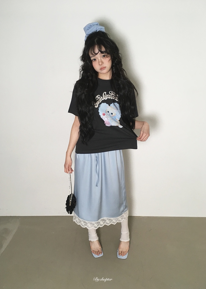 BY CHAPTER韓國直郵實拍女裝新品熱賣26春夏人氣時尚T恤BY ChapterT恤