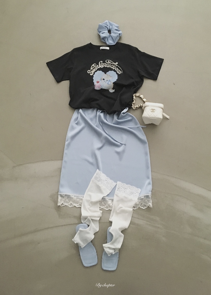 BY CHAPTER韓國直郵實拍女裝新品熱賣26春夏人氣時尚T恤BY ChapterT恤