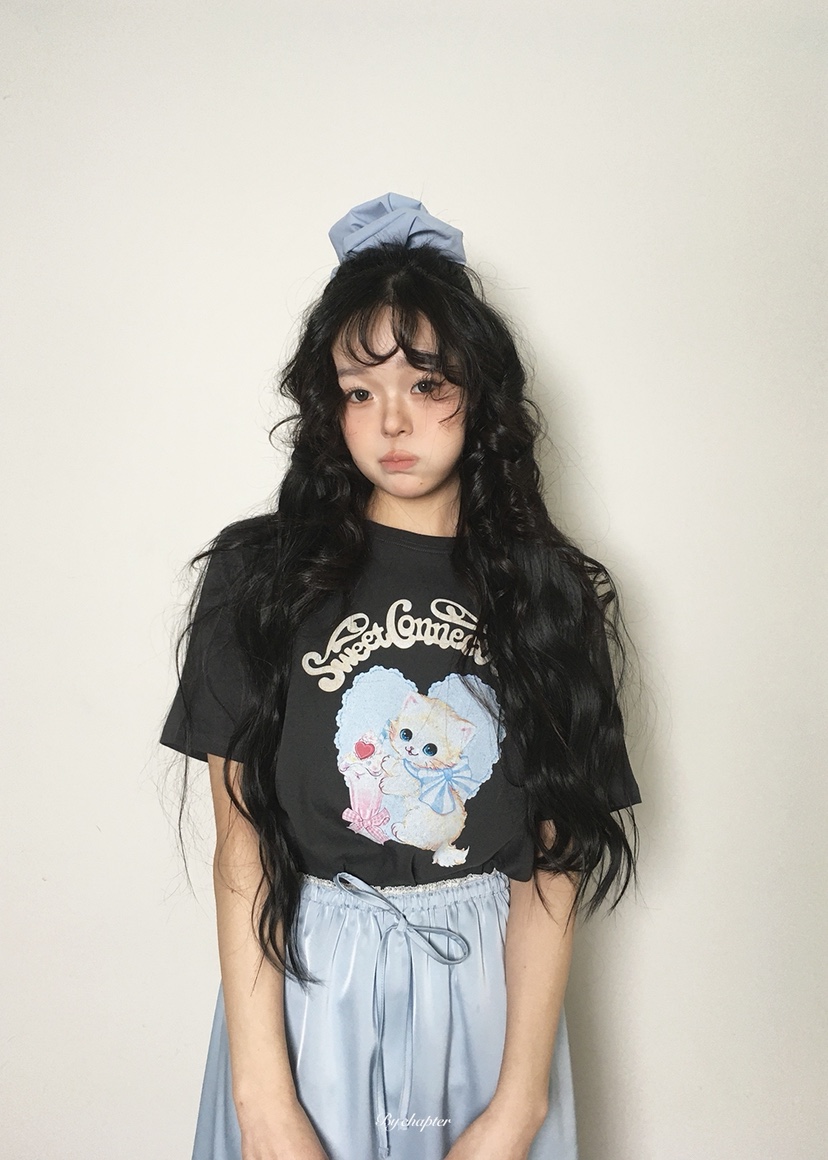 BY CHAPTER韓國直郵實拍女裝新品熱賣26春夏人氣時尚T恤BY ChapterT恤