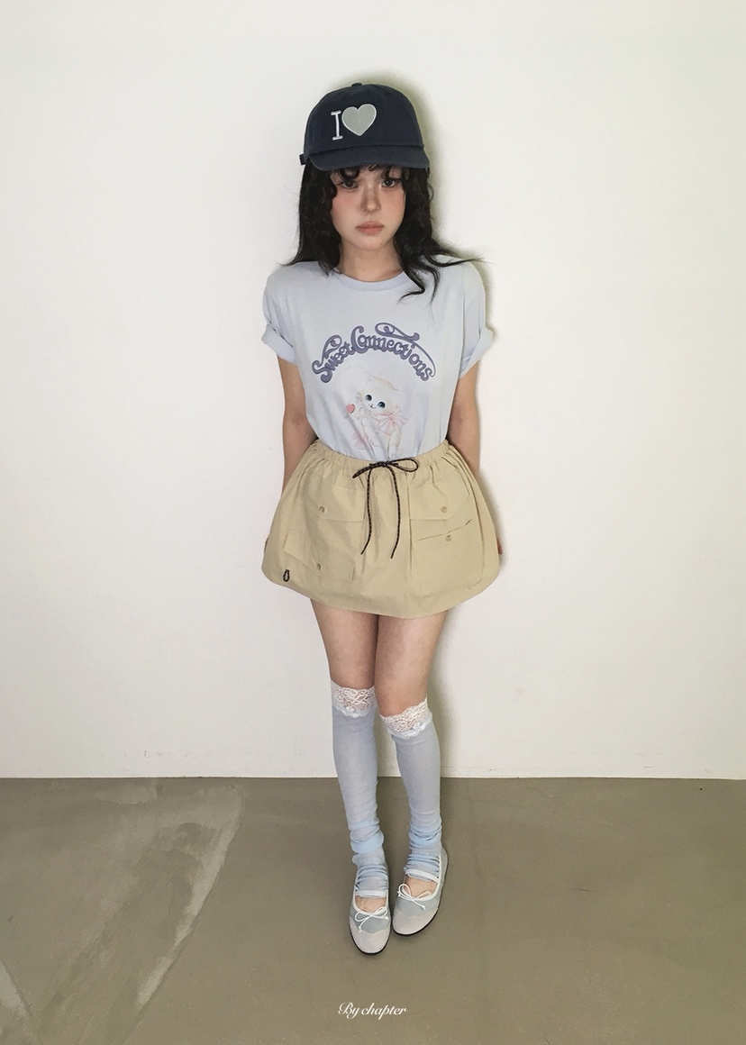 BY CHAPTER韓國直郵實拍女裝新品熱賣26春夏人氣時尚T恤BY ChapterT恤