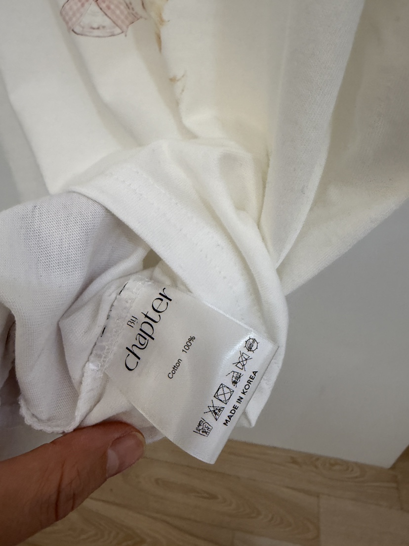 BY CHAPTER韓國直郵實拍女裝新品熱賣26春夏人氣時尚T恤BY ChapterT恤