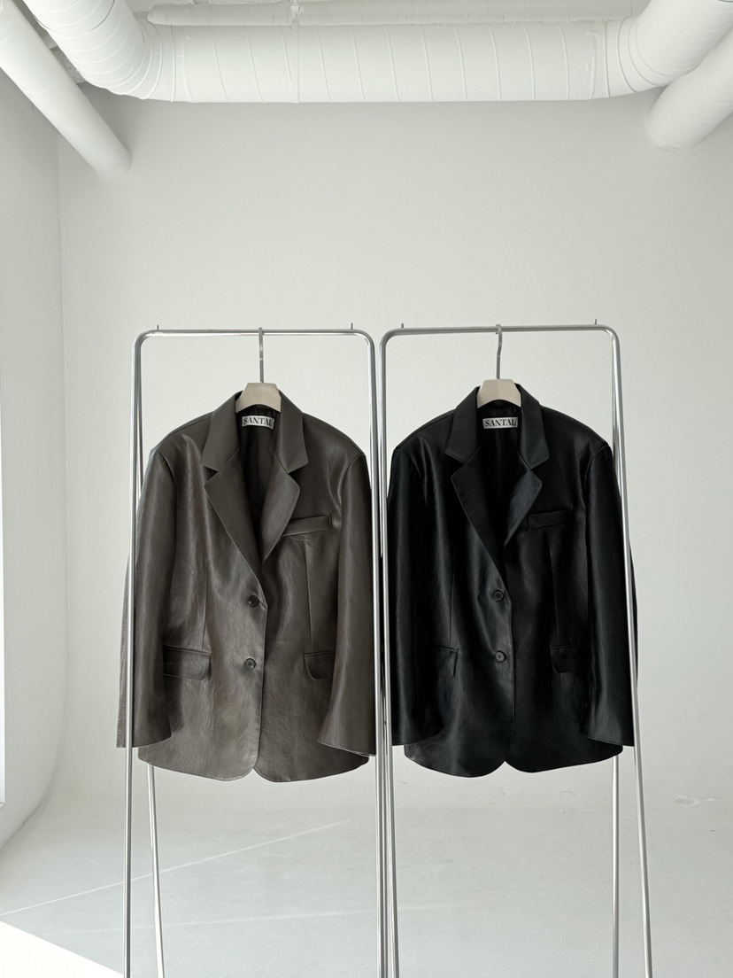 SANTAL韓國直郵實拍女裝新款26春夏職業推薦時尚休閑夾克SANTAL夾克