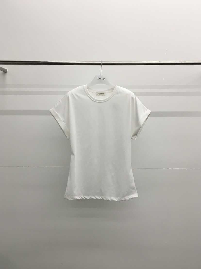 HEMP-P韓國直郵實拍女士新款熱賣時尚推薦人氣職業休閑T恤hempT恤圖色1