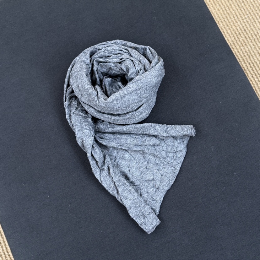 ID韓國東大門直郵女裝新款推薦熱賣職業圍巾披肩褶皺圍巾ID圍巾/披肩圖色3