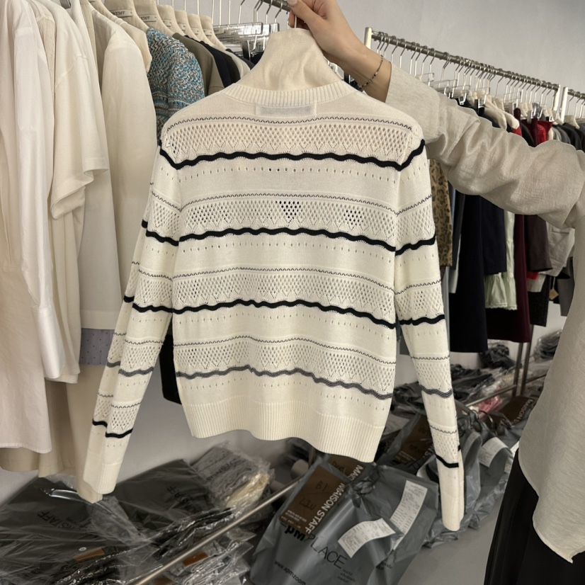 DOUBLE STANDARD/LE SMOKING/MAISONSTAFF韓國東大門直郵女裝新品人氣針織衫MAISONSTAFF針織衫