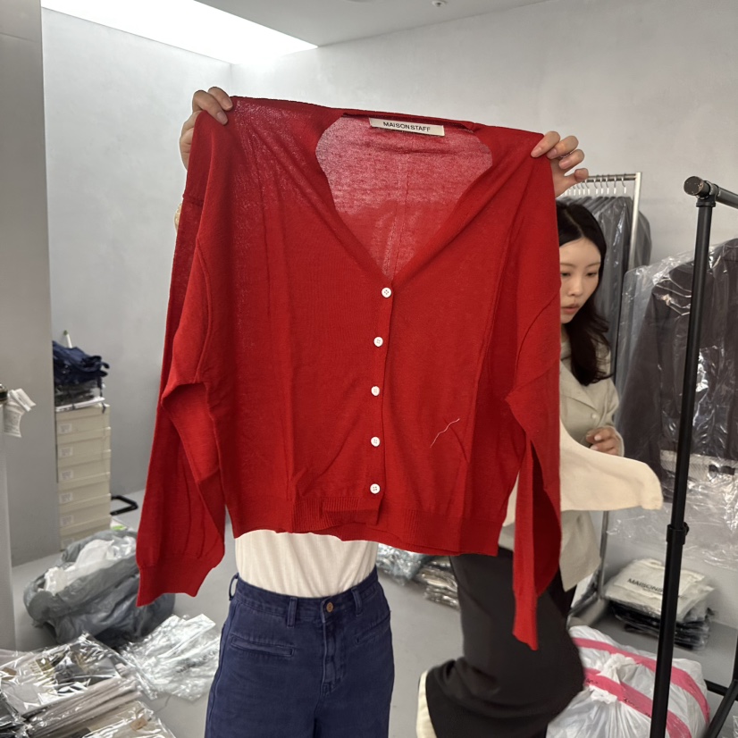 DOUBLE STANDARD/LE SMOKING/MAISONSTAFF韓國東大門直郵女裝新品人氣針織衫MAISONSTAFF針織衫圖色2實際價格54000