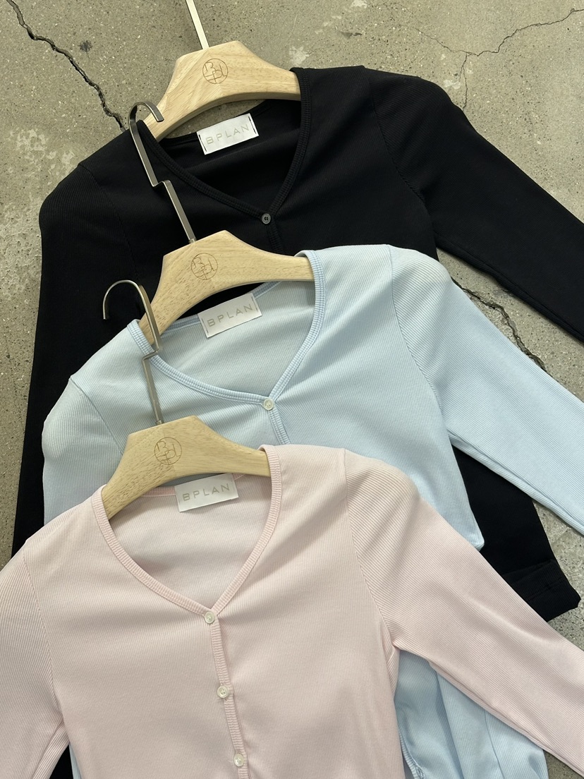 BPLAN韓國代購女士新品推薦休閑熱賣26春夏職業人氣針織衫BPLAN針織衫