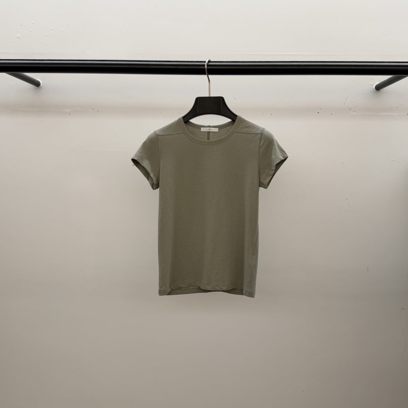 ID韓國直郵實拍女士新品職業推薦熱賣人氣26春夏休閑時尚T恤IDT恤圖色4墨綠