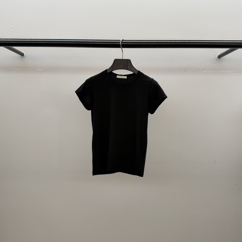 ID韓國直郵實拍女士新品職業推薦熱賣人氣26春夏休閑時尚T恤IDT恤圖色5黑色