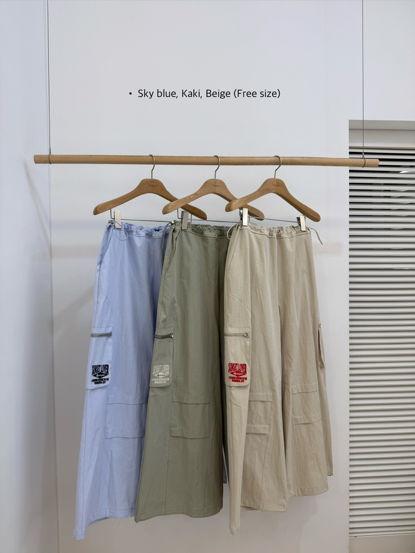 BY CHAPTER韓國東大門代購女裝新品休閑職業人氣休閑褲口袋BY Chapter休閑褲