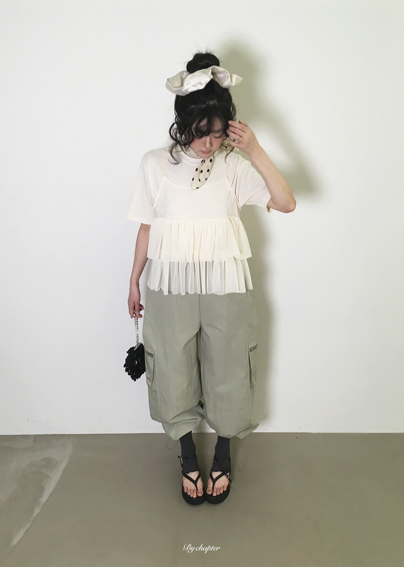 BY CHAPTER韓國東大門代購女裝新品休閑職業人氣休閑褲口袋BY Chapter休閑褲