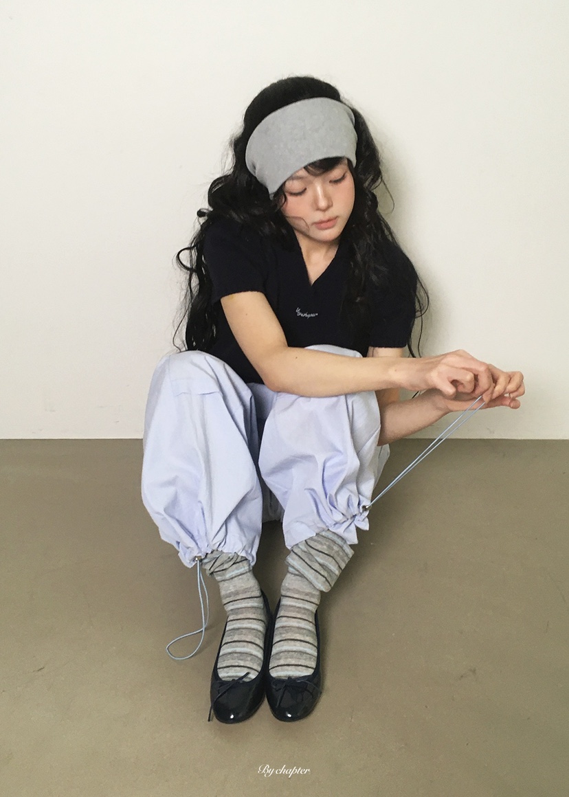 BY CHAPTER韓國東大門代購女裝新品休閑職業人氣休閑褲口袋BY Chapter休閑褲