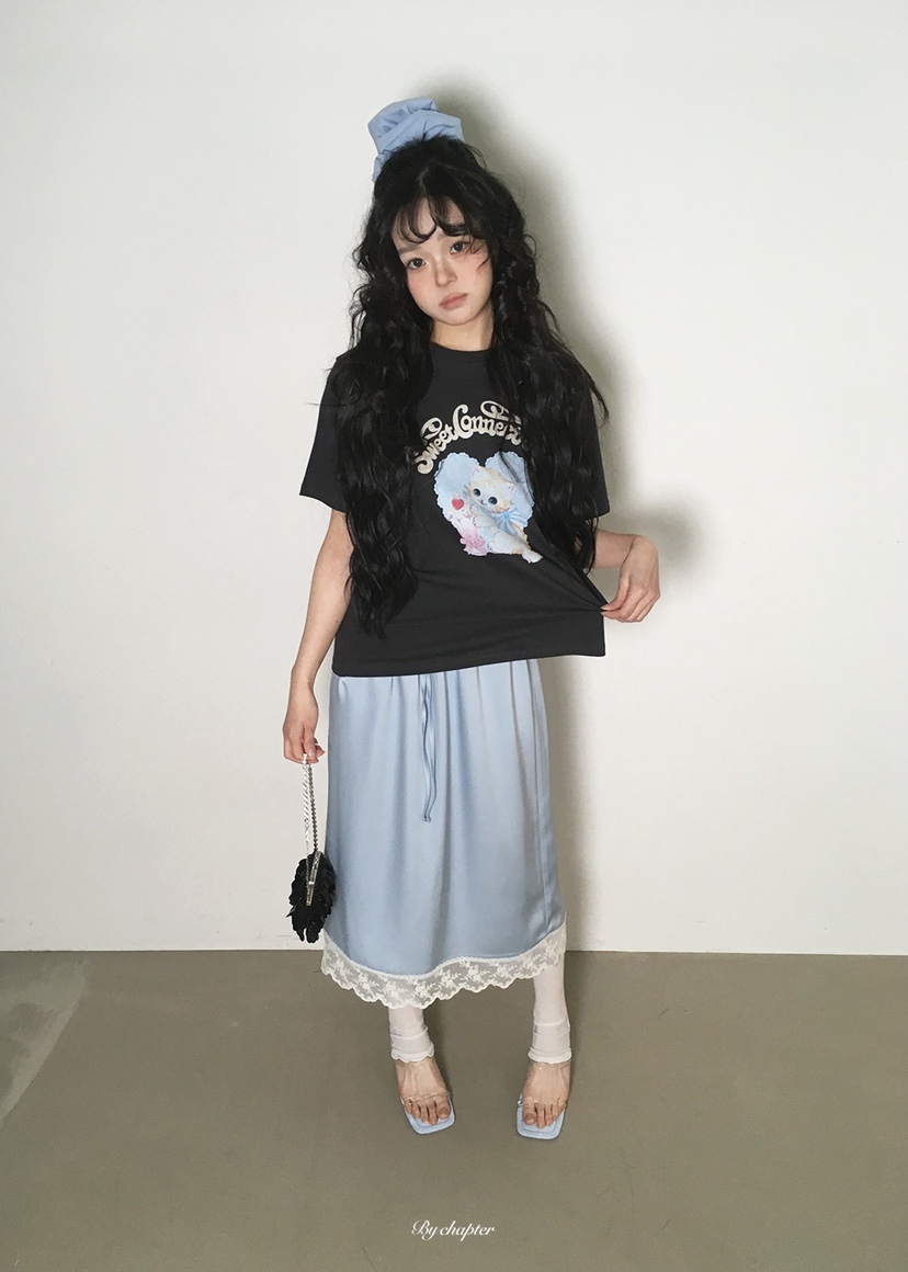 BY CHAPTER韓國代購女士新款休閑職業推薦人氣熱賣26春夏長裙BY Chapter長裙