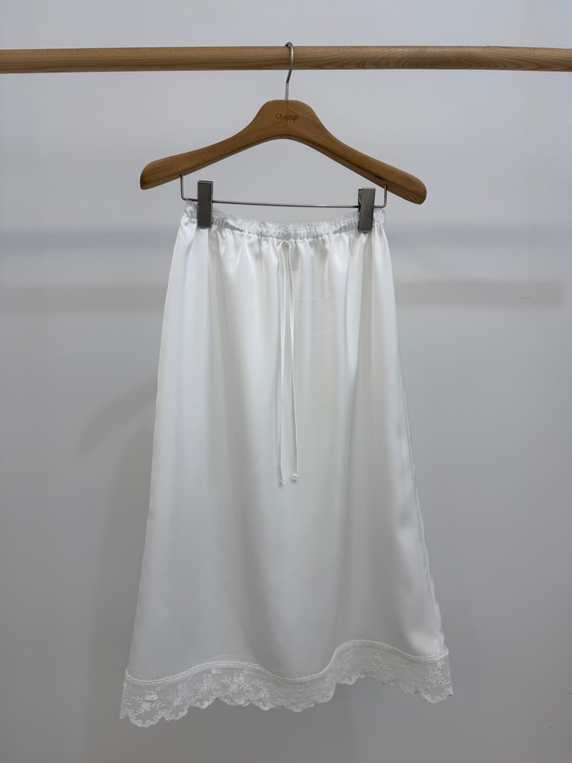 BY CHAPTER韓國代購女士新款休閑職業推薦人氣熱賣26春夏長裙BY Chapter長裙圖色1白色