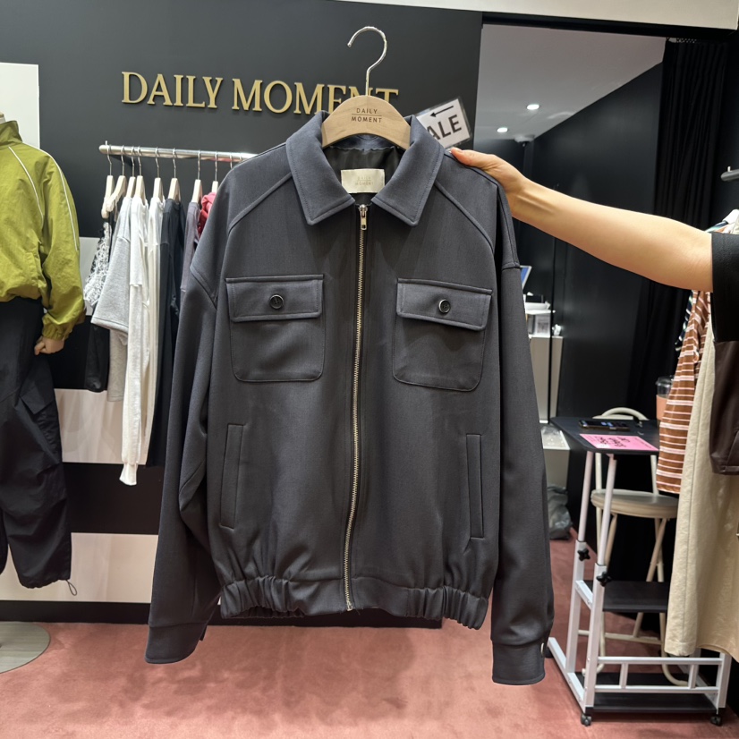 DAILY MOMENT韓國東大門直郵女士新款休閑熱賣職業時尚夾克DAILY MOMENT夾克圖色3